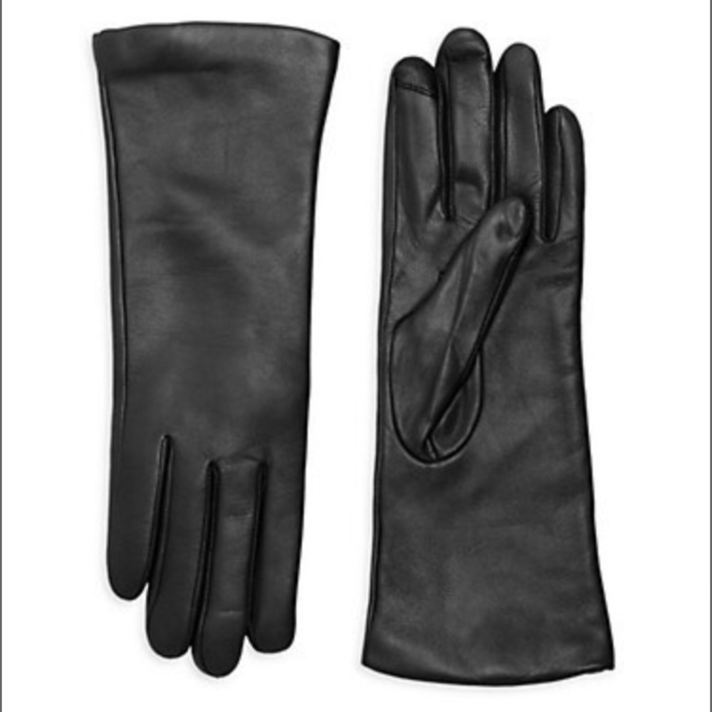Saks Fifth Ave Leather Gloves